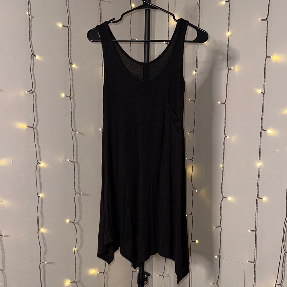 Source Unknown Black Asymmetrical Dress
